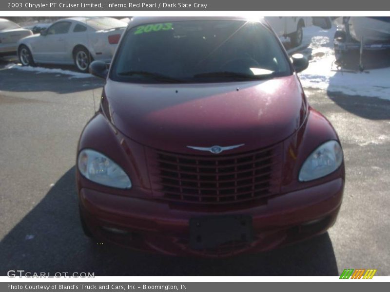 Inferno Red Pearl / Dark Slate Gray 2003 Chrysler PT Cruiser Limited