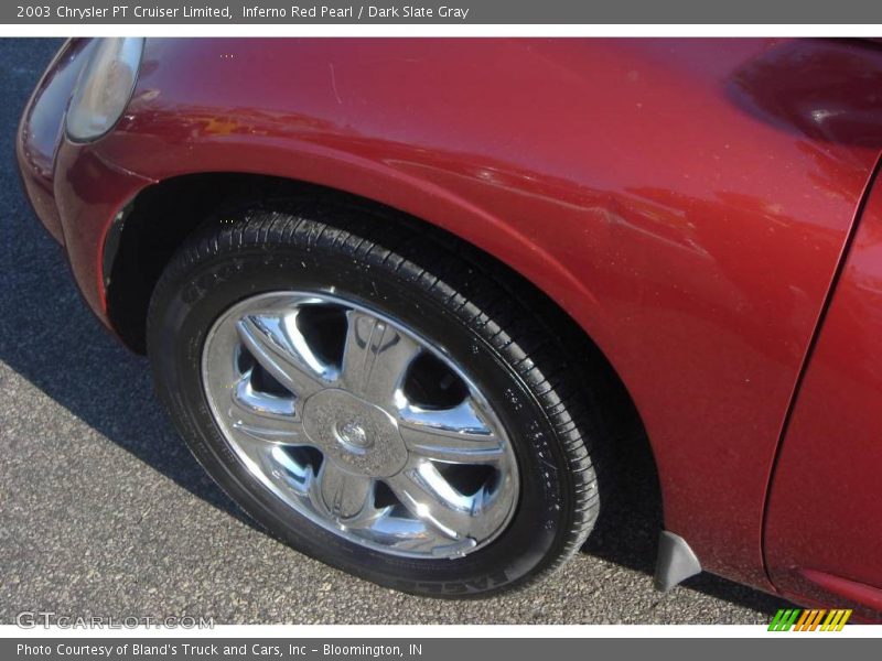 Inferno Red Pearl / Dark Slate Gray 2003 Chrysler PT Cruiser Limited