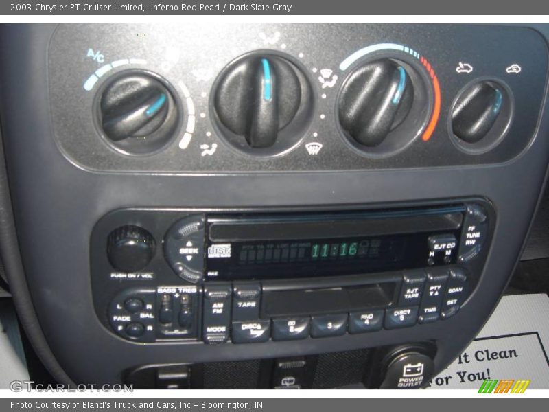 Inferno Red Pearl / Dark Slate Gray 2003 Chrysler PT Cruiser Limited