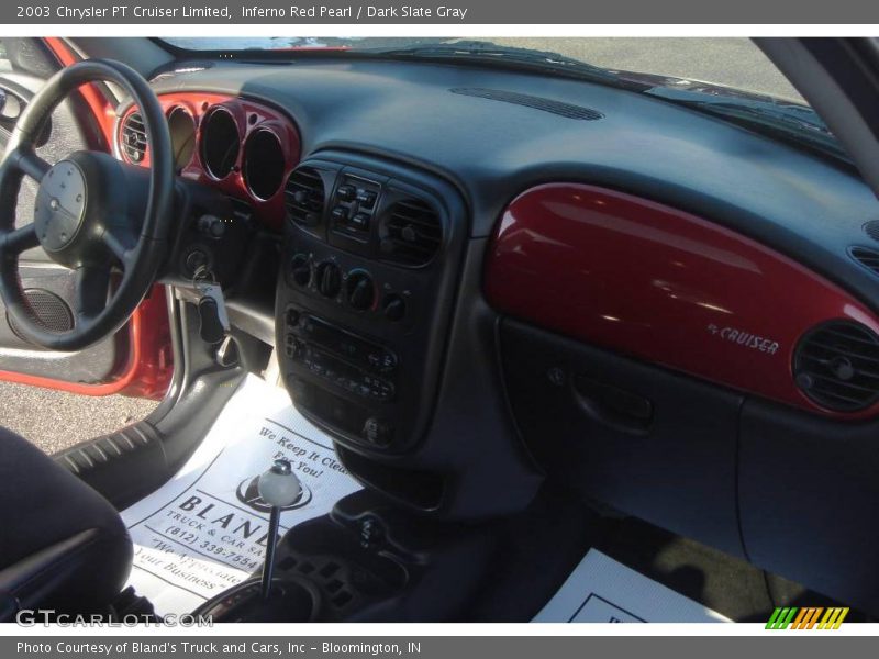 Inferno Red Pearl / Dark Slate Gray 2003 Chrysler PT Cruiser Limited