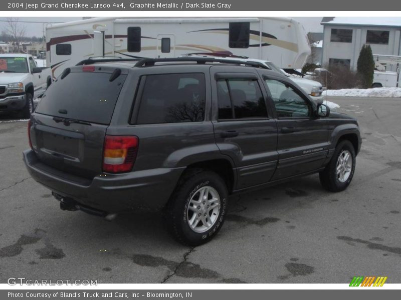 Graphite Metallic / Dark Slate Gray 2004 Jeep Grand Cherokee Laredo 4x4