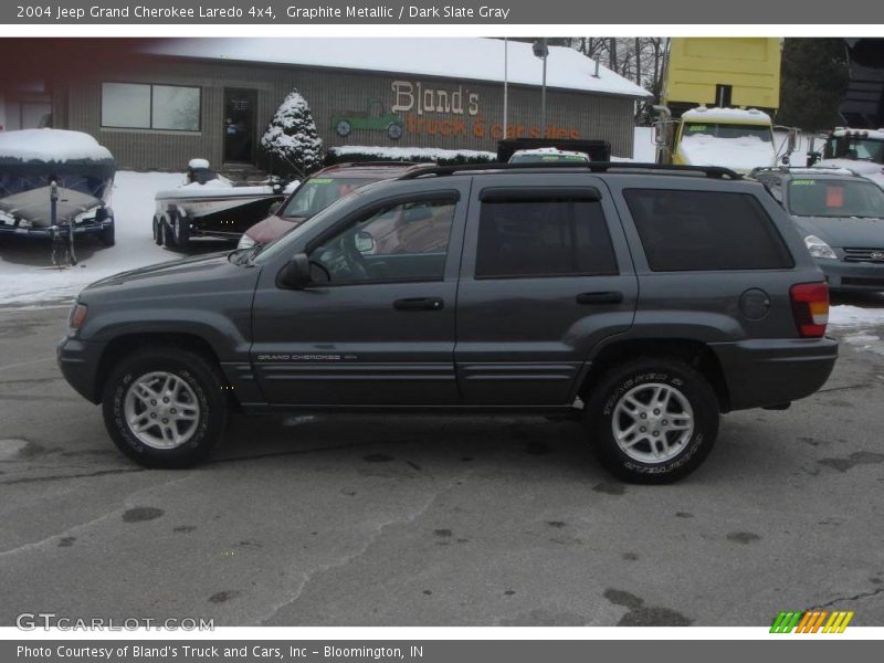 Graphite Metallic / Dark Slate Gray 2004 Jeep Grand Cherokee Laredo 4x4