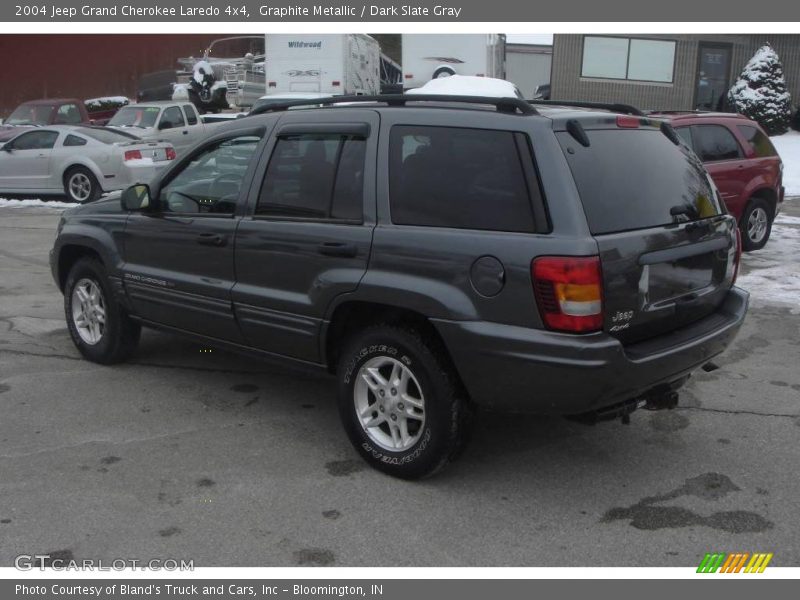 Graphite Metallic / Dark Slate Gray 2004 Jeep Grand Cherokee Laredo 4x4