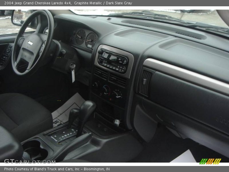 Graphite Metallic / Dark Slate Gray 2004 Jeep Grand Cherokee Laredo 4x4