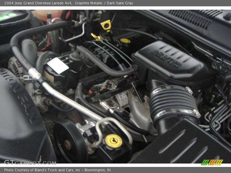 Graphite Metallic / Dark Slate Gray 2004 Jeep Grand Cherokee Laredo 4x4