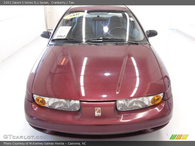 Cranberry / Tan 2001 Saturn S Series SL1 Sedan