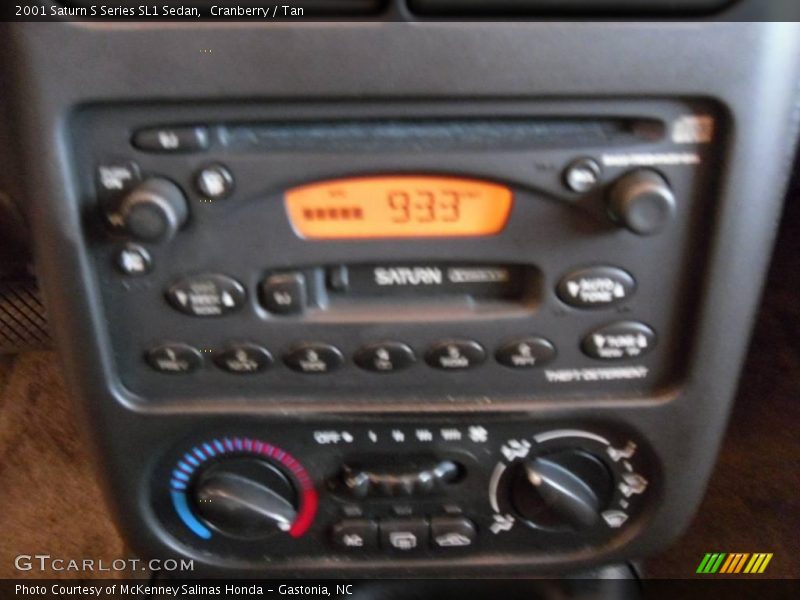 Cranberry / Tan 2001 Saturn S Series SL1 Sedan