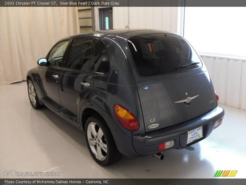 Steel Blue Pearl / Dark Slate Gray 2003 Chrysler PT Cruiser GT