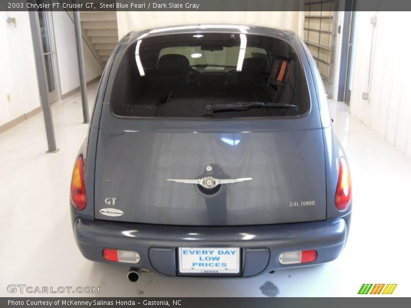 Steel Blue Pearl / Dark Slate Gray 2003 Chrysler PT Cruiser GT