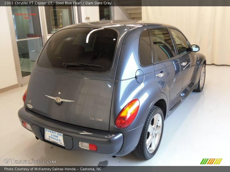 Steel Blue Pearl / Dark Slate Gray 2003 Chrysler PT Cruiser GT