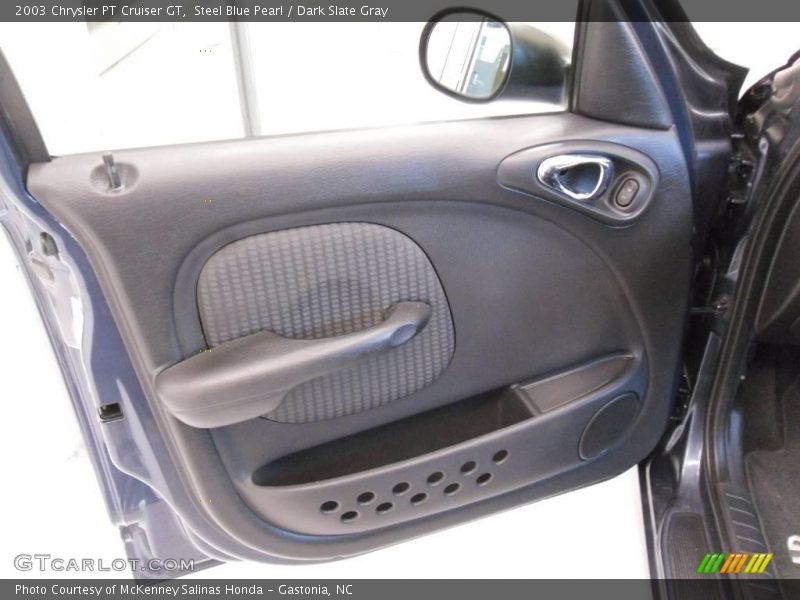 Steel Blue Pearl / Dark Slate Gray 2003 Chrysler PT Cruiser GT