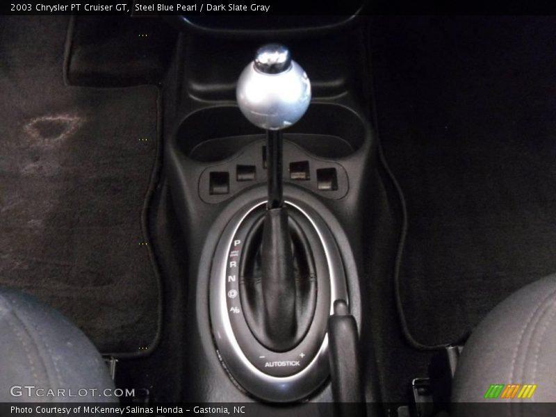 Steel Blue Pearl / Dark Slate Gray 2003 Chrysler PT Cruiser GT