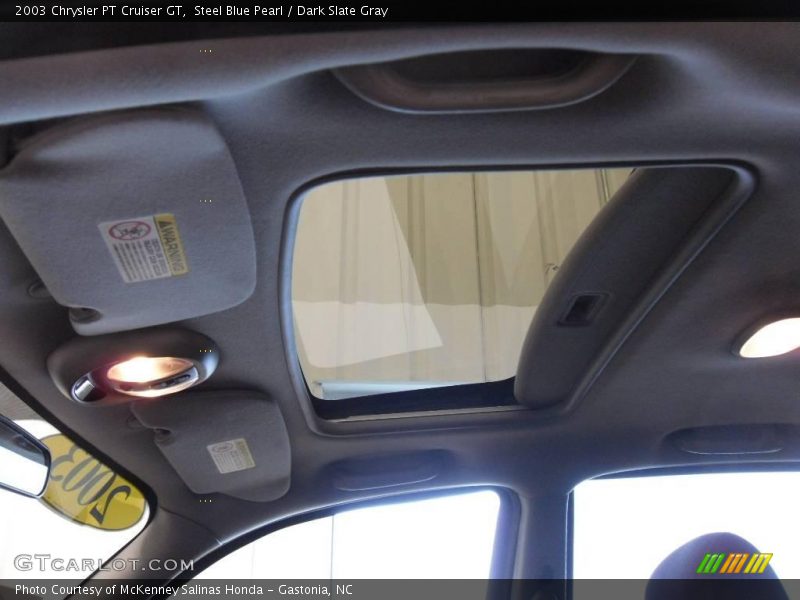 Steel Blue Pearl / Dark Slate Gray 2003 Chrysler PT Cruiser GT