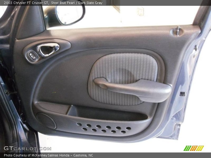 Steel Blue Pearl / Dark Slate Gray 2003 Chrysler PT Cruiser GT