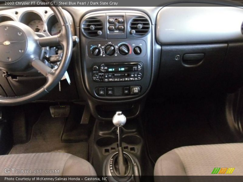 Steel Blue Pearl / Dark Slate Gray 2003 Chrysler PT Cruiser GT
