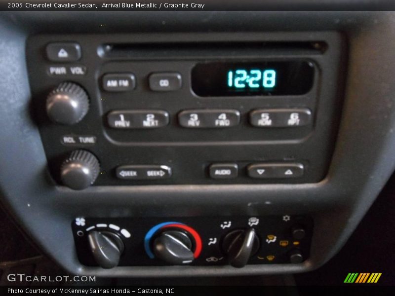 Arrival Blue Metallic / Graphite Gray 2005 Chevrolet Cavalier Sedan