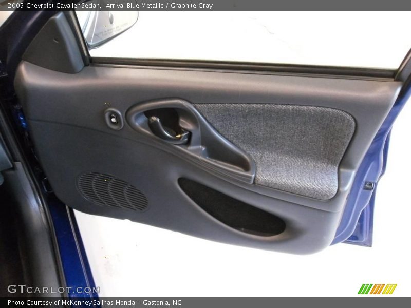 Arrival Blue Metallic / Graphite Gray 2005 Chevrolet Cavalier Sedan