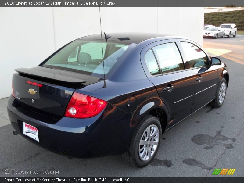 Imperial Blue Metallic / Gray 2010 Chevrolet Cobalt LS Sedan