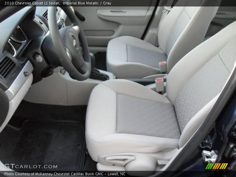 Imperial Blue Metallic / Gray 2010 Chevrolet Cobalt LS Sedan
