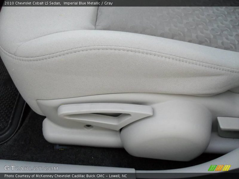 Imperial Blue Metallic / Gray 2010 Chevrolet Cobalt LS Sedan