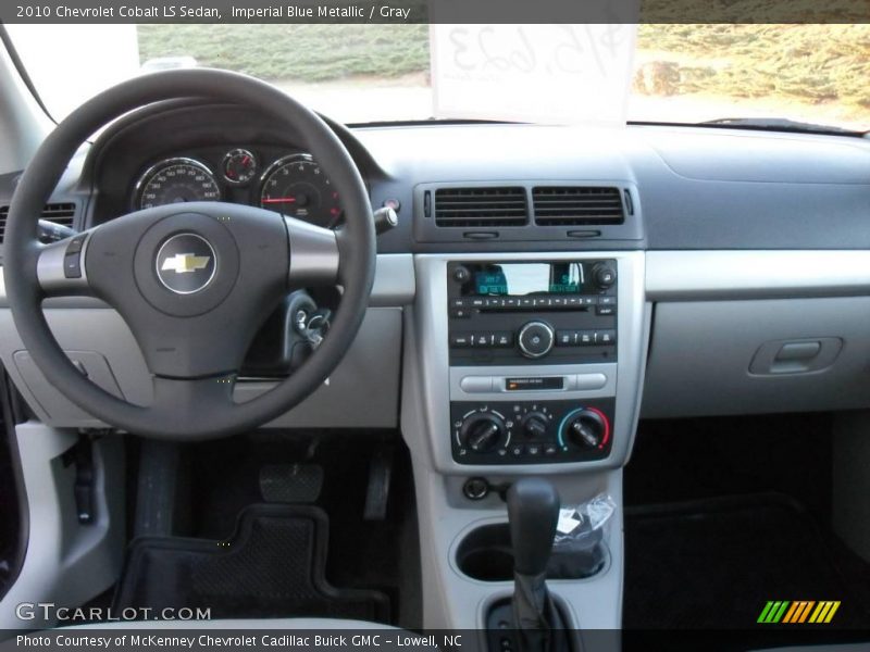 Imperial Blue Metallic / Gray 2010 Chevrolet Cobalt LS Sedan