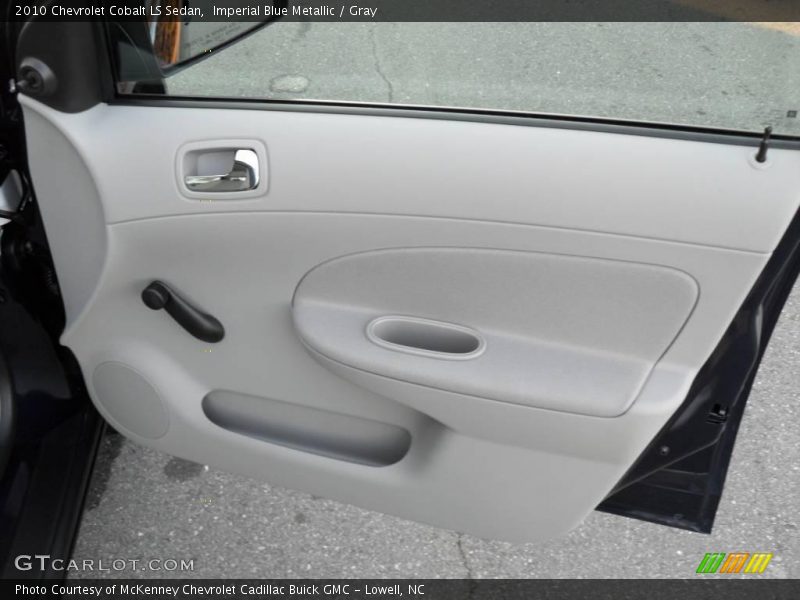 Imperial Blue Metallic / Gray 2010 Chevrolet Cobalt LS Sedan
