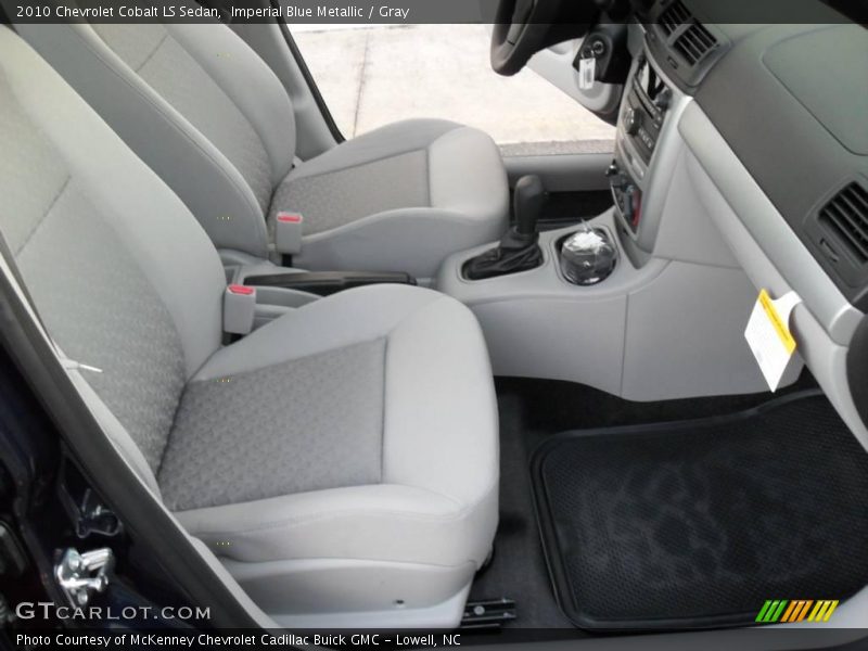 Imperial Blue Metallic / Gray 2010 Chevrolet Cobalt LS Sedan