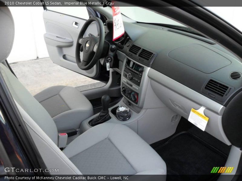Imperial Blue Metallic / Gray 2010 Chevrolet Cobalt LS Sedan