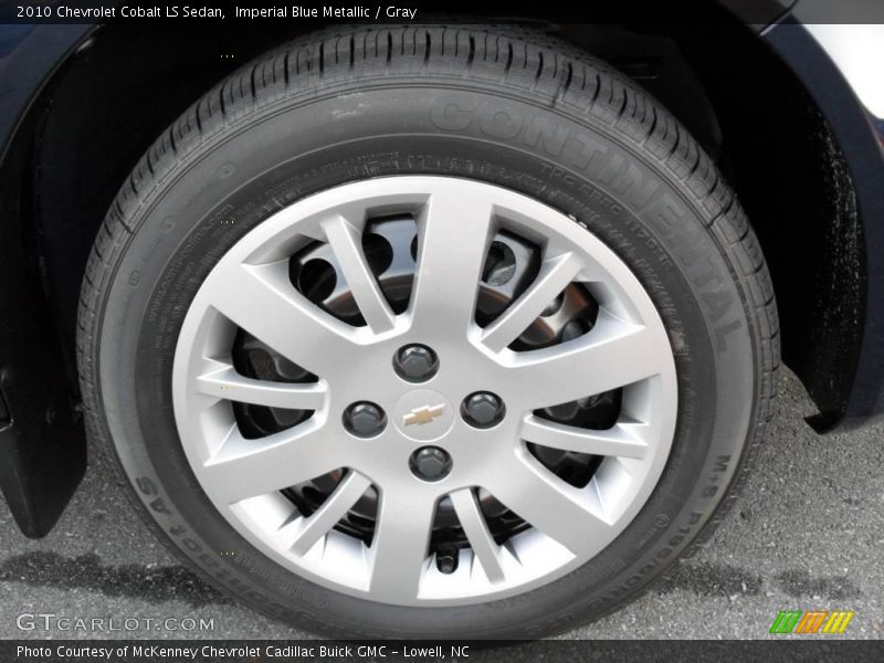 Imperial Blue Metallic / Gray 2010 Chevrolet Cobalt LS Sedan