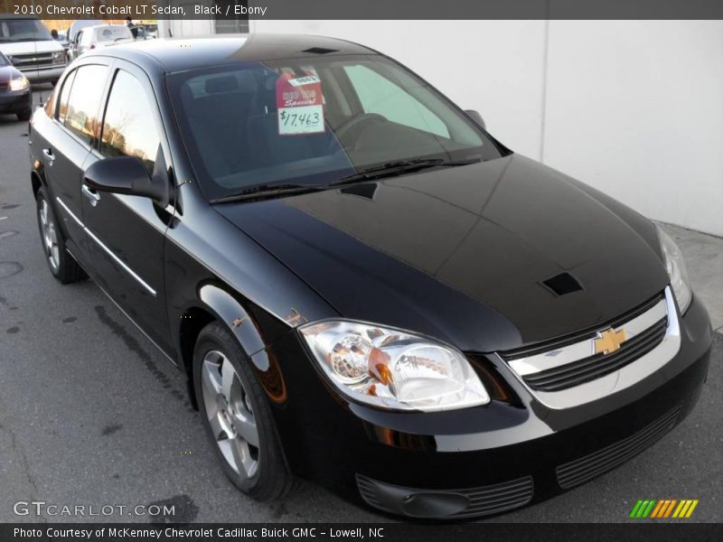 Black / Ebony 2010 Chevrolet Cobalt LT Sedan