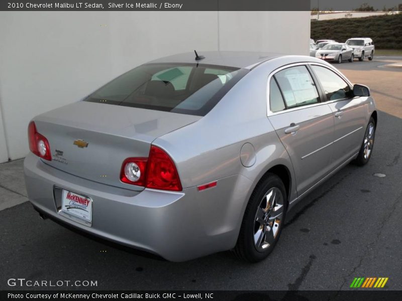 Silver Ice Metallic / Ebony 2010 Chevrolet Malibu LT Sedan