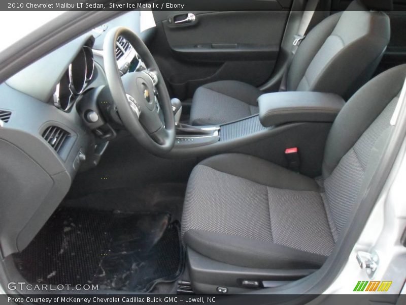 Silver Ice Metallic / Ebony 2010 Chevrolet Malibu LT Sedan