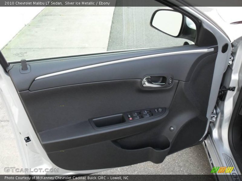 Silver Ice Metallic / Ebony 2010 Chevrolet Malibu LT Sedan