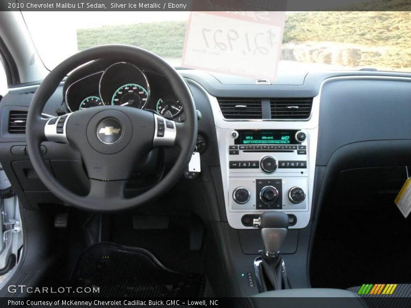 Silver Ice Metallic / Ebony 2010 Chevrolet Malibu LT Sedan