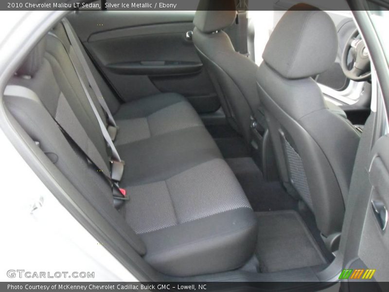 Silver Ice Metallic / Ebony 2010 Chevrolet Malibu LT Sedan