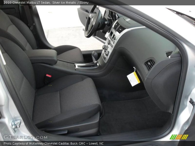 Silver Ice Metallic / Ebony 2010 Chevrolet Malibu LT Sedan