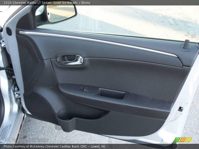 Silver Ice Metallic / Ebony 2010 Chevrolet Malibu LT Sedan
