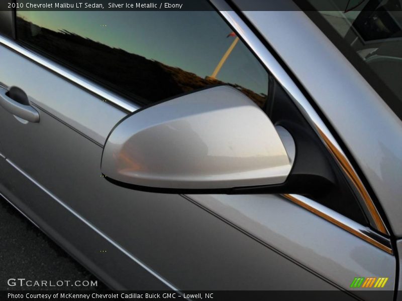 Silver Ice Metallic / Ebony 2010 Chevrolet Malibu LT Sedan