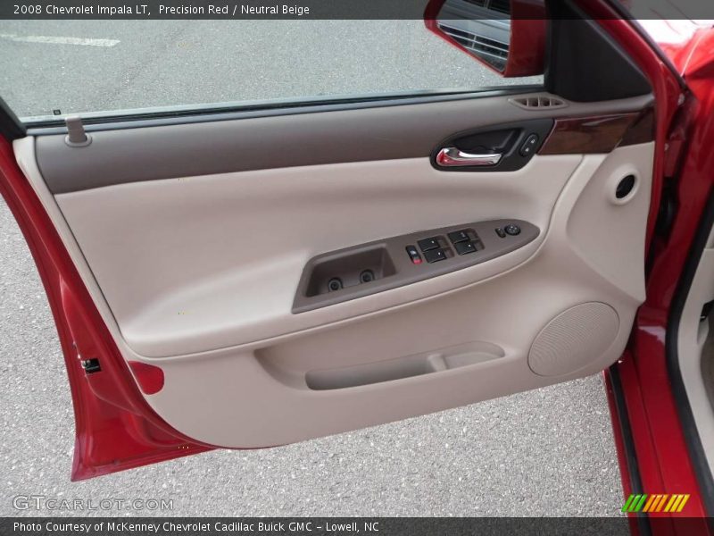 Precision Red / Neutral Beige 2008 Chevrolet Impala LT