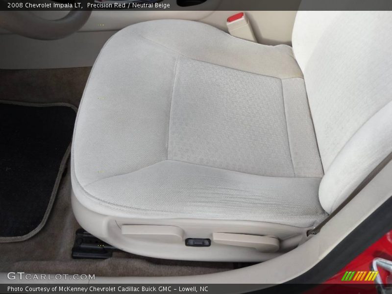 Precision Red / Neutral Beige 2008 Chevrolet Impala LT