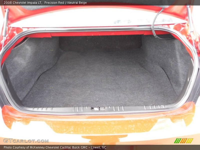 Precision Red / Neutral Beige 2008 Chevrolet Impala LT