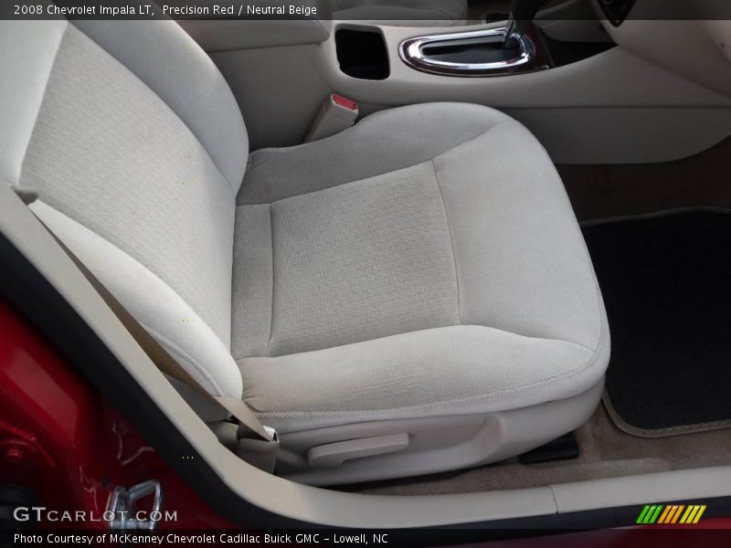 Precision Red / Neutral Beige 2008 Chevrolet Impala LT