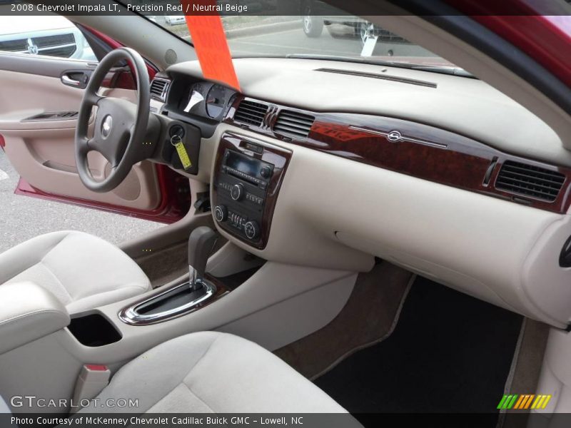 Precision Red / Neutral Beige 2008 Chevrolet Impala LT