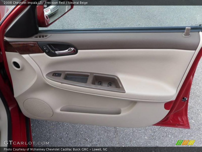 Precision Red / Neutral Beige 2008 Chevrolet Impala LT