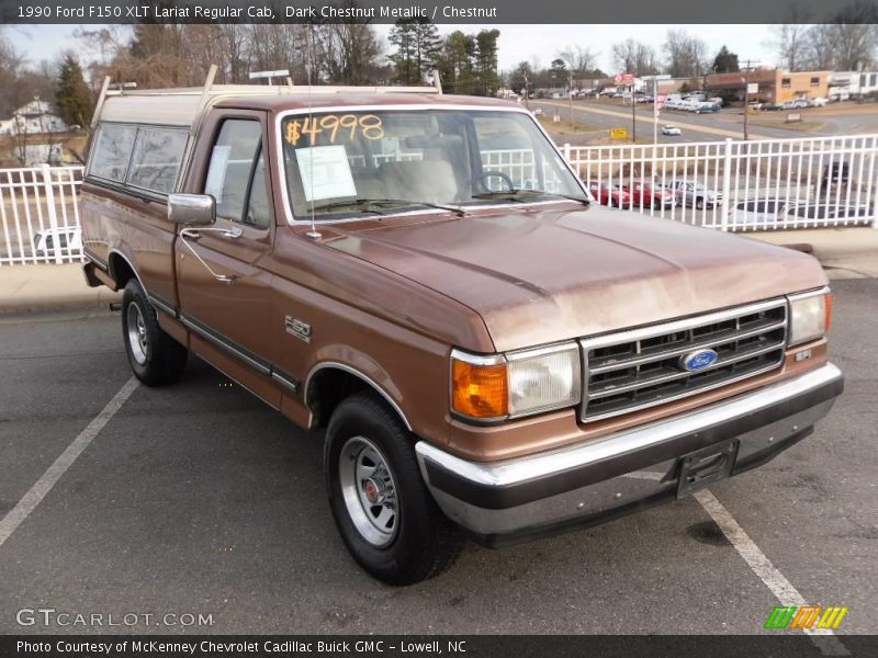  1990 F150 XLT Lariat Regular Cab Dark Chestnut Metallic