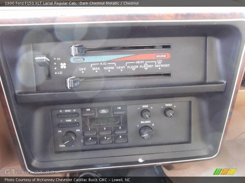 Controls of 1990 F150 XLT Lariat Regular Cab