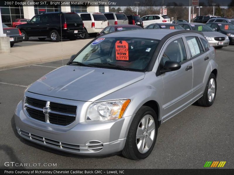 Bright Silver Metallic / Pastel Slate Gray 2007 Dodge Caliber SXT