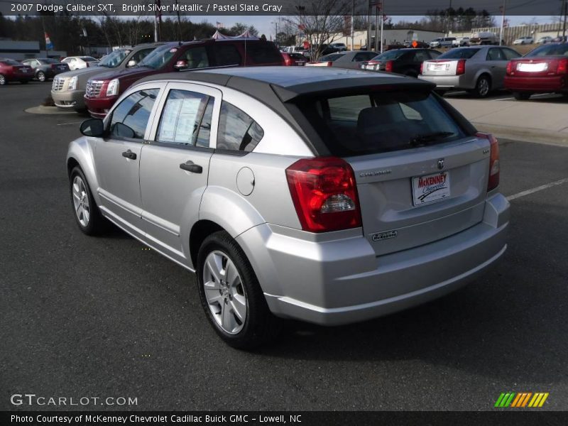 Bright Silver Metallic / Pastel Slate Gray 2007 Dodge Caliber SXT