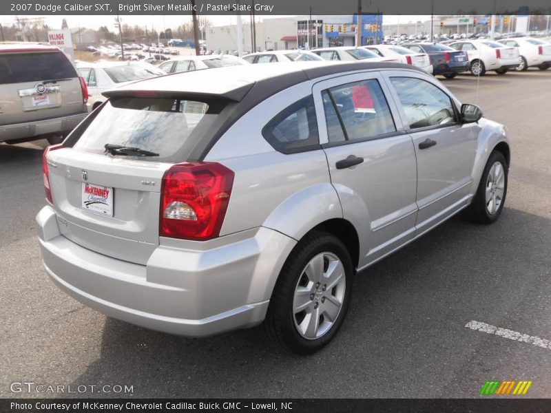 Bright Silver Metallic / Pastel Slate Gray 2007 Dodge Caliber SXT