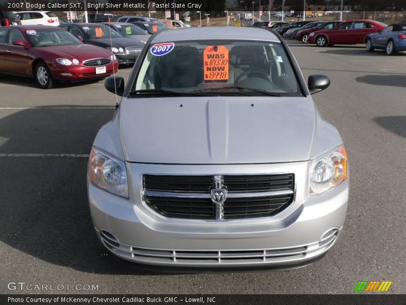 Bright Silver Metallic / Pastel Slate Gray 2007 Dodge Caliber SXT